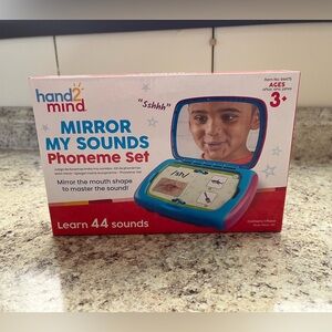 Mirror My Sounds Phoneme Set - Blue/Pink